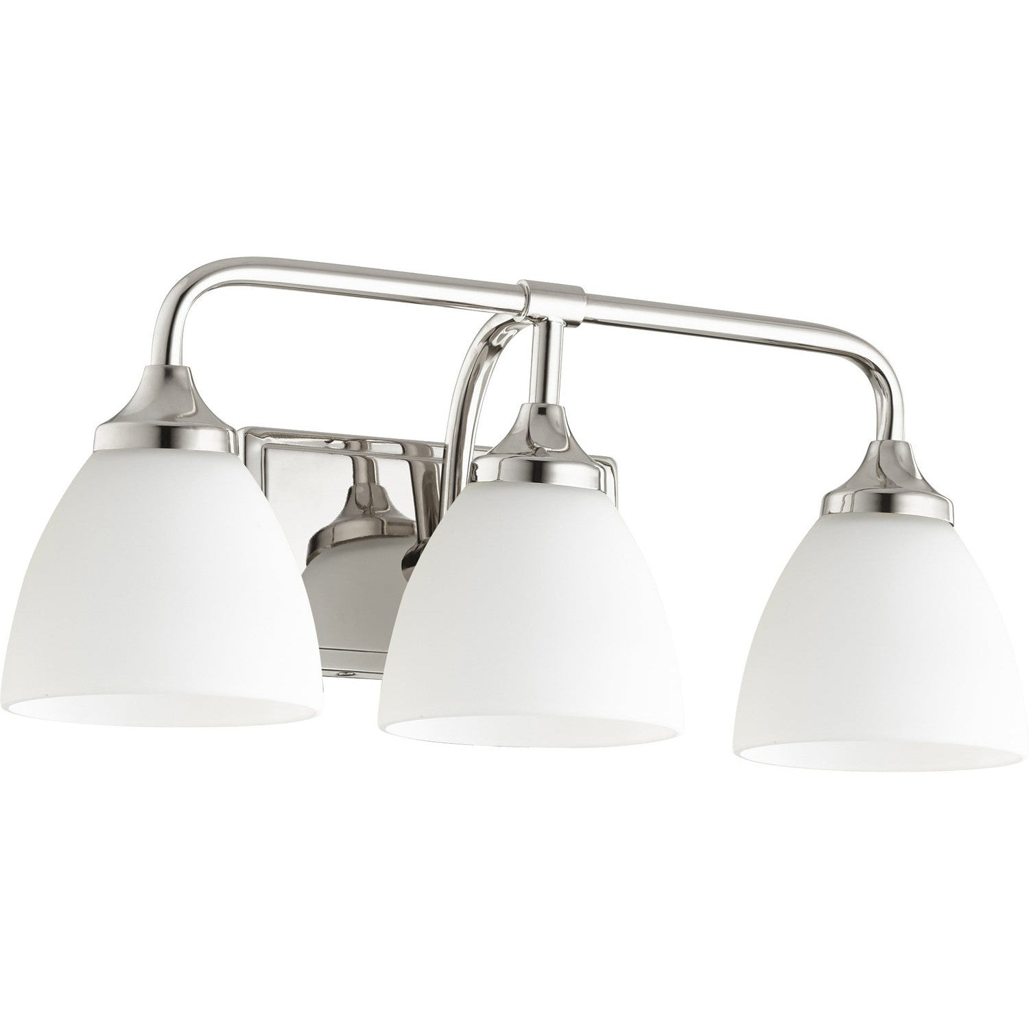 Quorum - 5059-3-62 - Three Light Vanity - Enclave - Polished Nickel