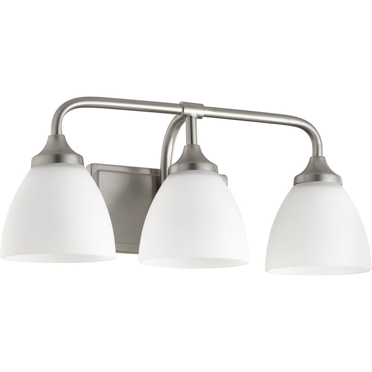 Quorum - 5059-3-65 - Three Light Vanity - Enclave - Satin Nickel