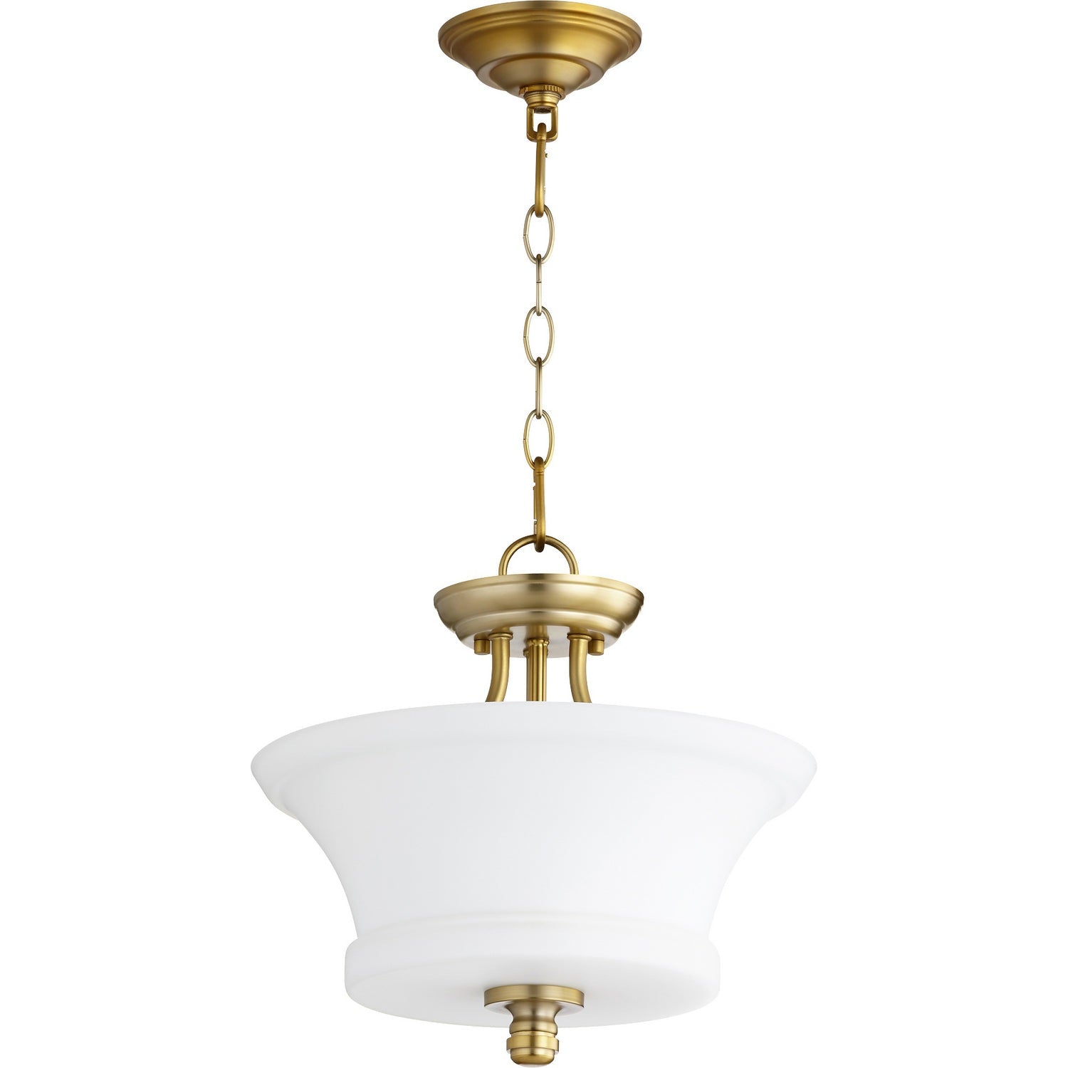 Quorum - 2922-13-80 - Two Light Dual Mount - Rossington - Aged Brass