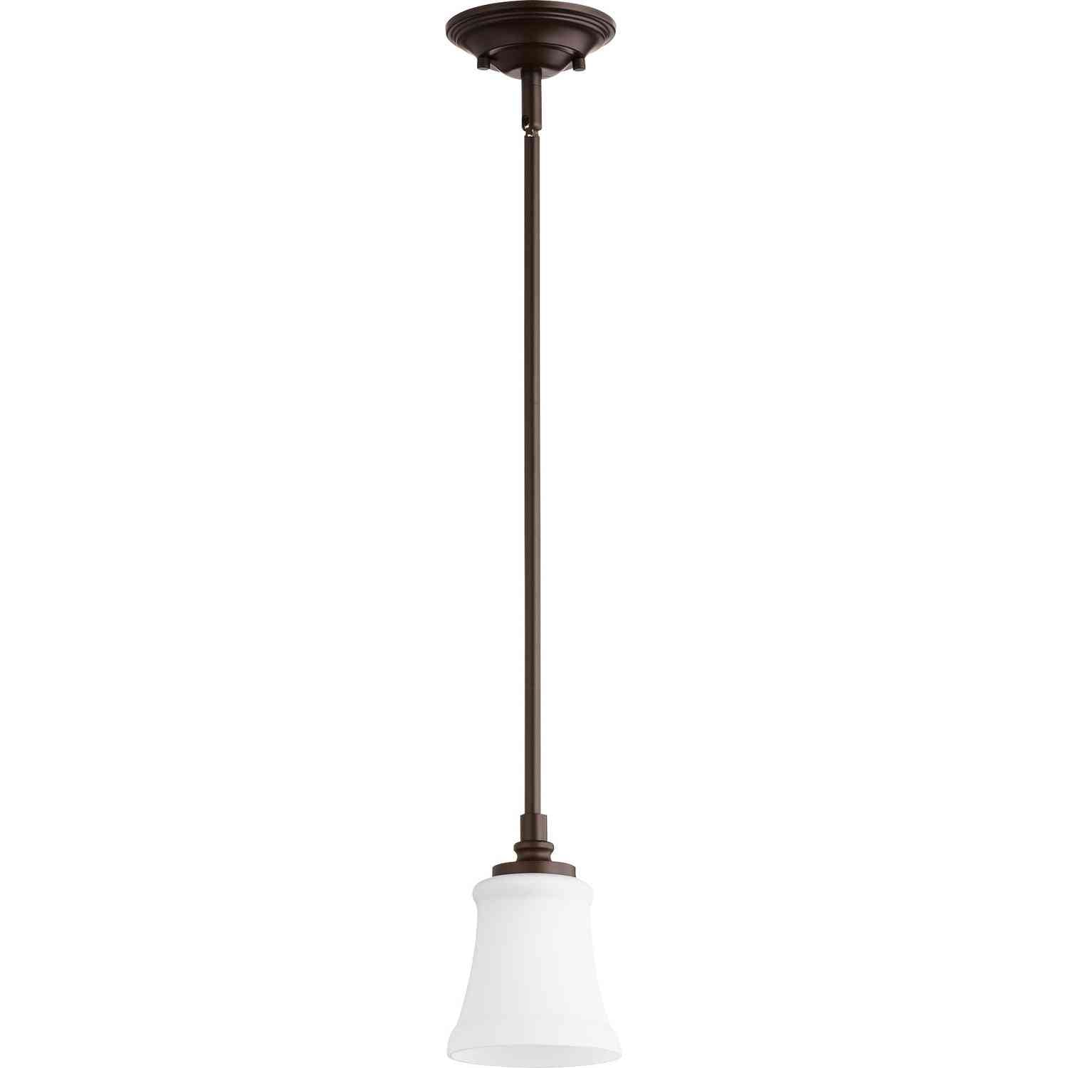 Quorum - 3122-86 - One Light Pendant - Rossington - Oiled Bronze