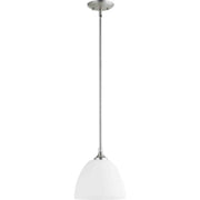 Quorum - 3159-65 - One Light Pendant - Enclave - Satin Nickel