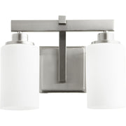Quorum - 5207-2-65 - Two Light Vanity - Lancaster - Satin Nickel