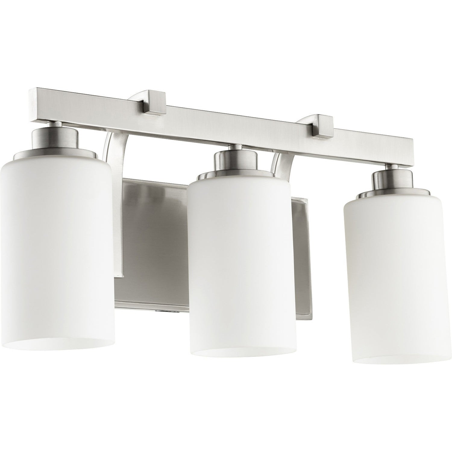 Quorum - 5207-3-65 - Three Light Vanity - Lancaster - Satin Nickel