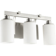 Quorum - 5207-3-65 - Three Light Vanity - Lancaster - Satin Nickel