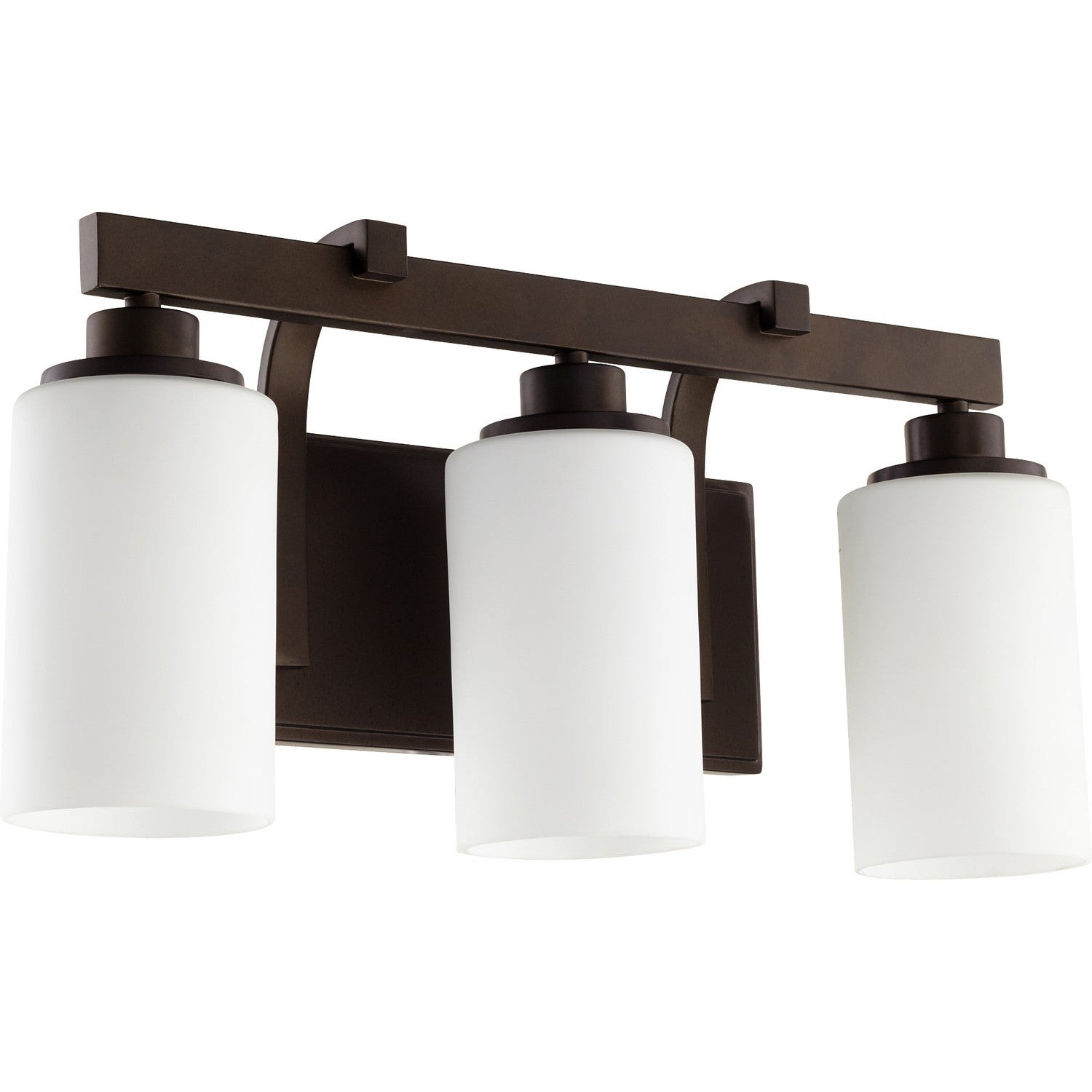Quorum - 5207-3-86 - Three Light Vanity - Lancaster - Oiled Bronze