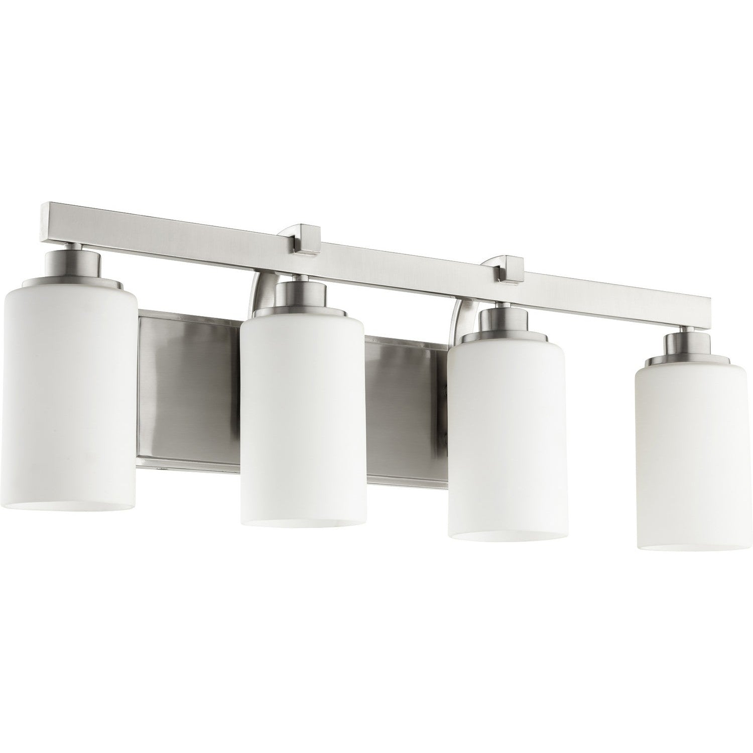 Quorum - 5207-4-65 - Four Light Vanity - Lancaster - Satin Nickel