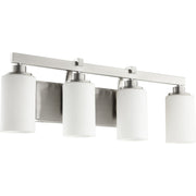 Quorum - 5207-4-65 - Four Light Vanity - Lancaster - Satin Nickel