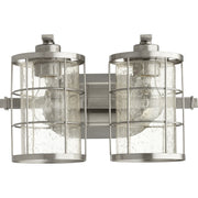 Quorum - 5364-2-65 - Two Light Vanity - Ellis - Satin Nickel