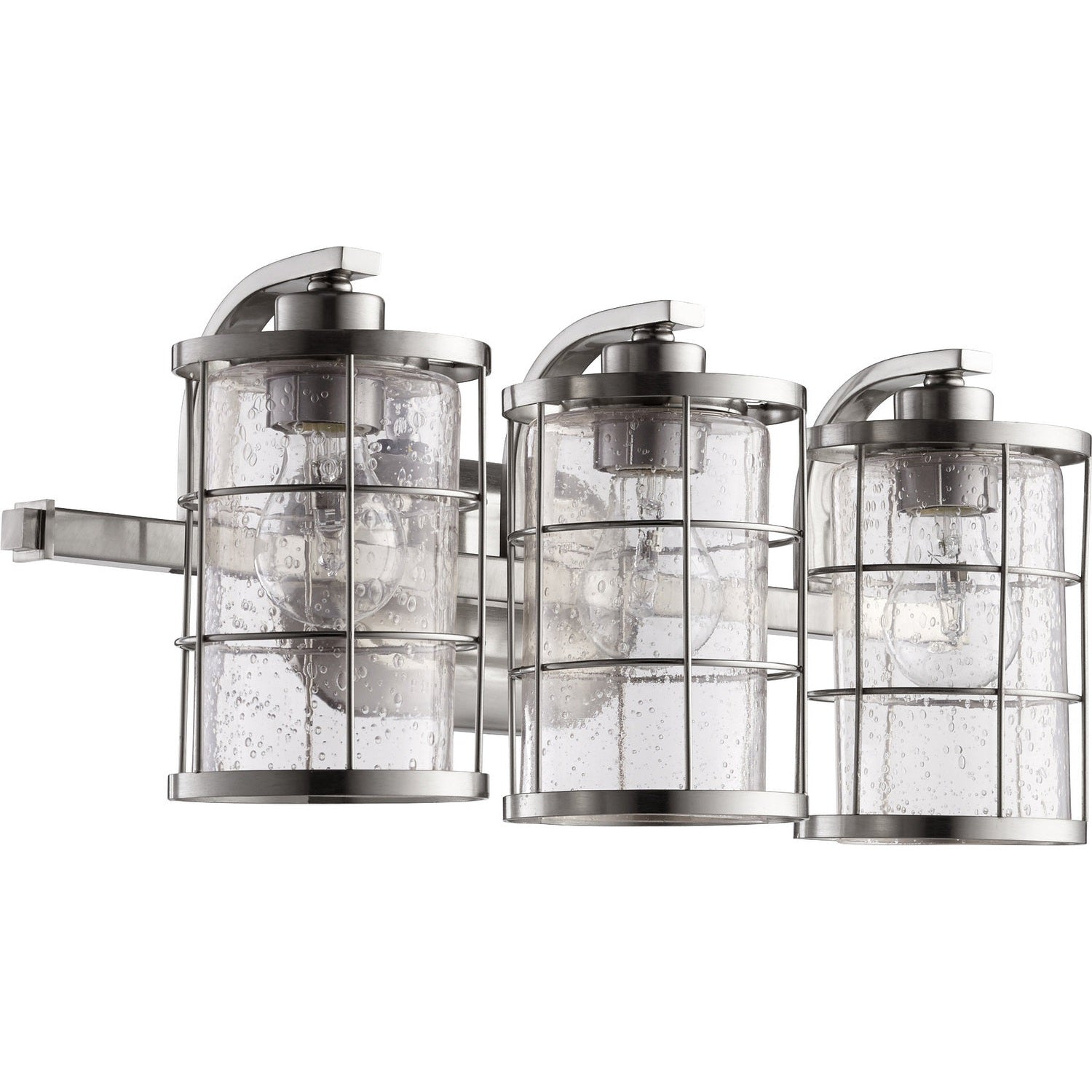 Quorum - 5364-3-65 - Three Light Vanity - Ellis - Satin Nickel