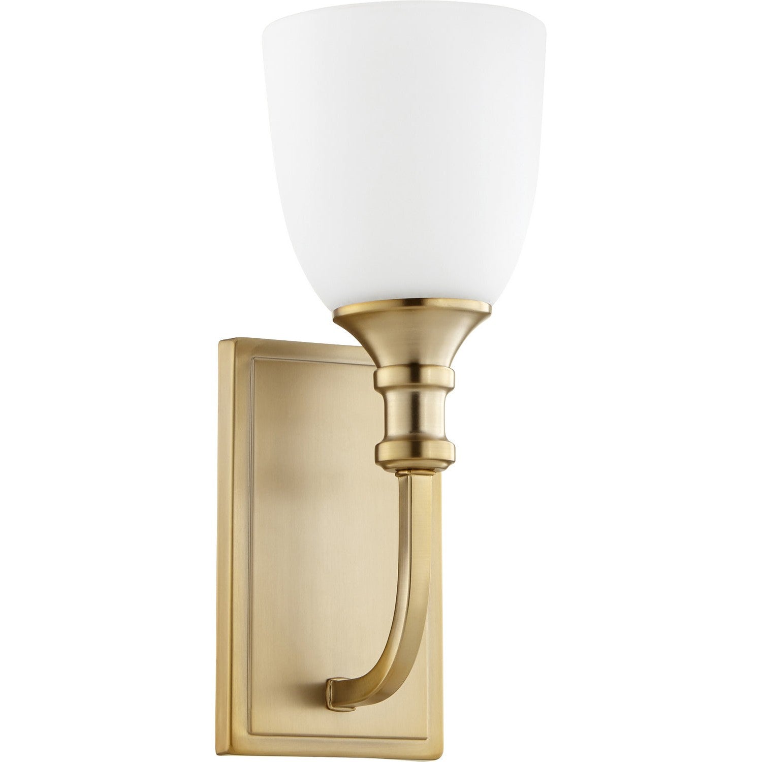 Quorum - 5411-1-80 - One Light Wall Mount - Richmond - Aged Brass
