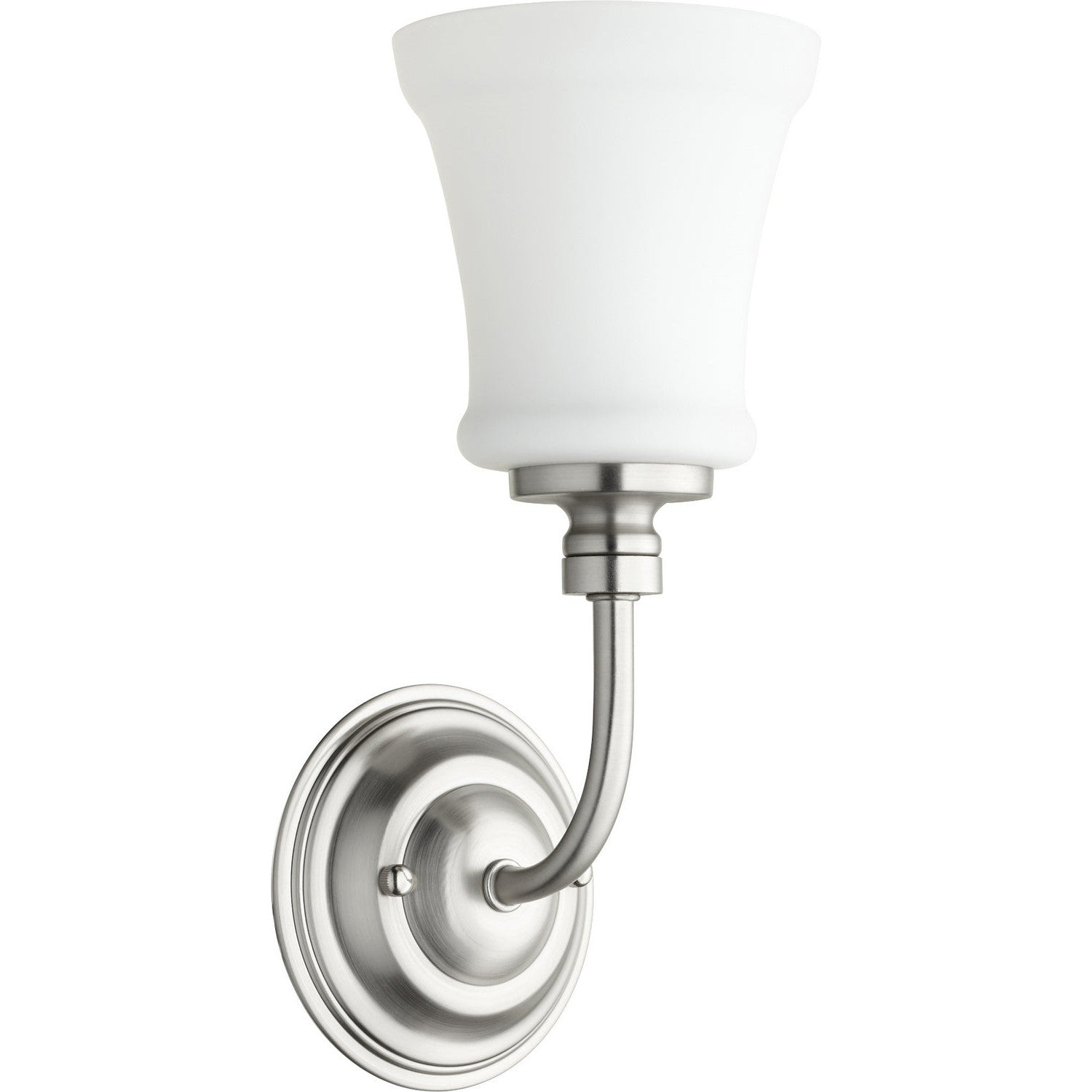 Quorum - 5522-1-65 - One Light Wall Mount - Rossington - Satin Nickel