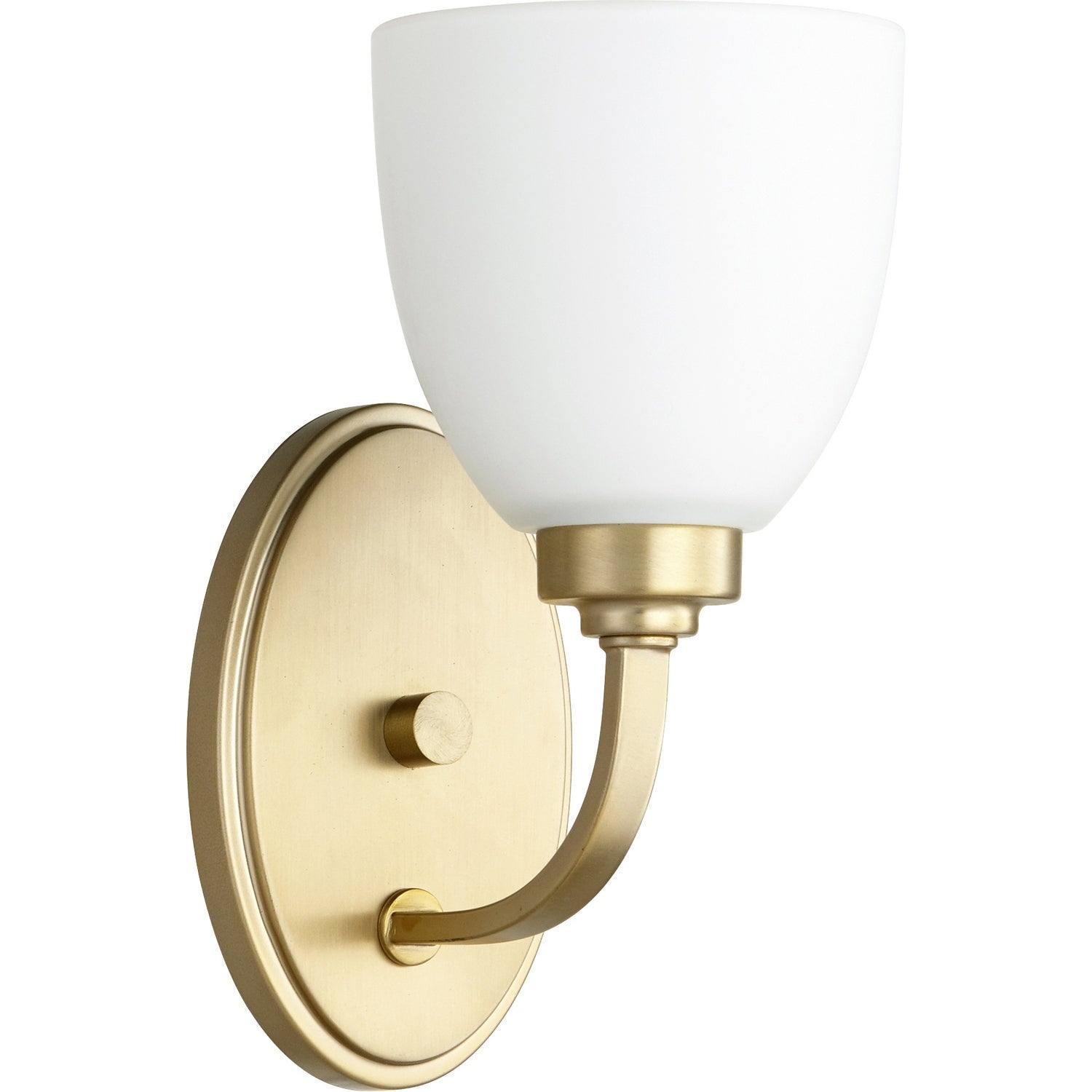 Quorum - 5560-1-180 - One Light Wall Mount - Reyes - Aged Brass