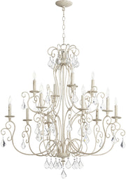 Quorum - 6205-12-70 - 12 Light Chandelier - Ariel - Persian White