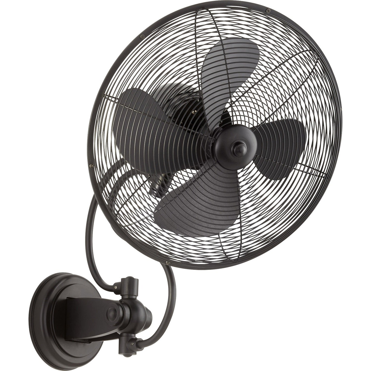 Quorum - 94144-69 - Patio Fan - Piazza - Textured Black