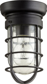 Quorum - 7282-69 - One Light Ceiling Mount - Bowery - Textured Black