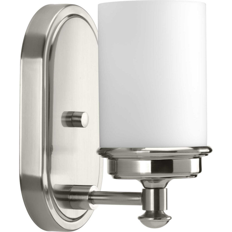 Progress Lighting - P300012-009 - One Light Bath - Glide - Brushed Nickel