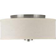 Progress Lighting - P3713-09 - Two Light Flush Mount - Inspire - Brushed Nickel