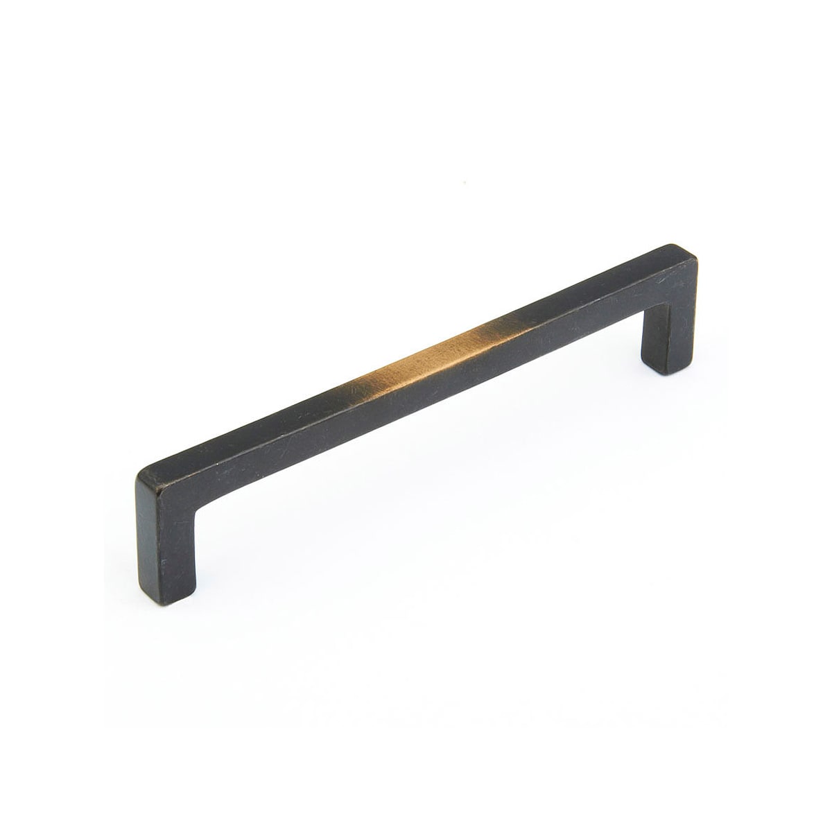 Vinci 6" Luxury Rustic Modern Cast Bronze Cabinet Handle Pull - Made in Italy