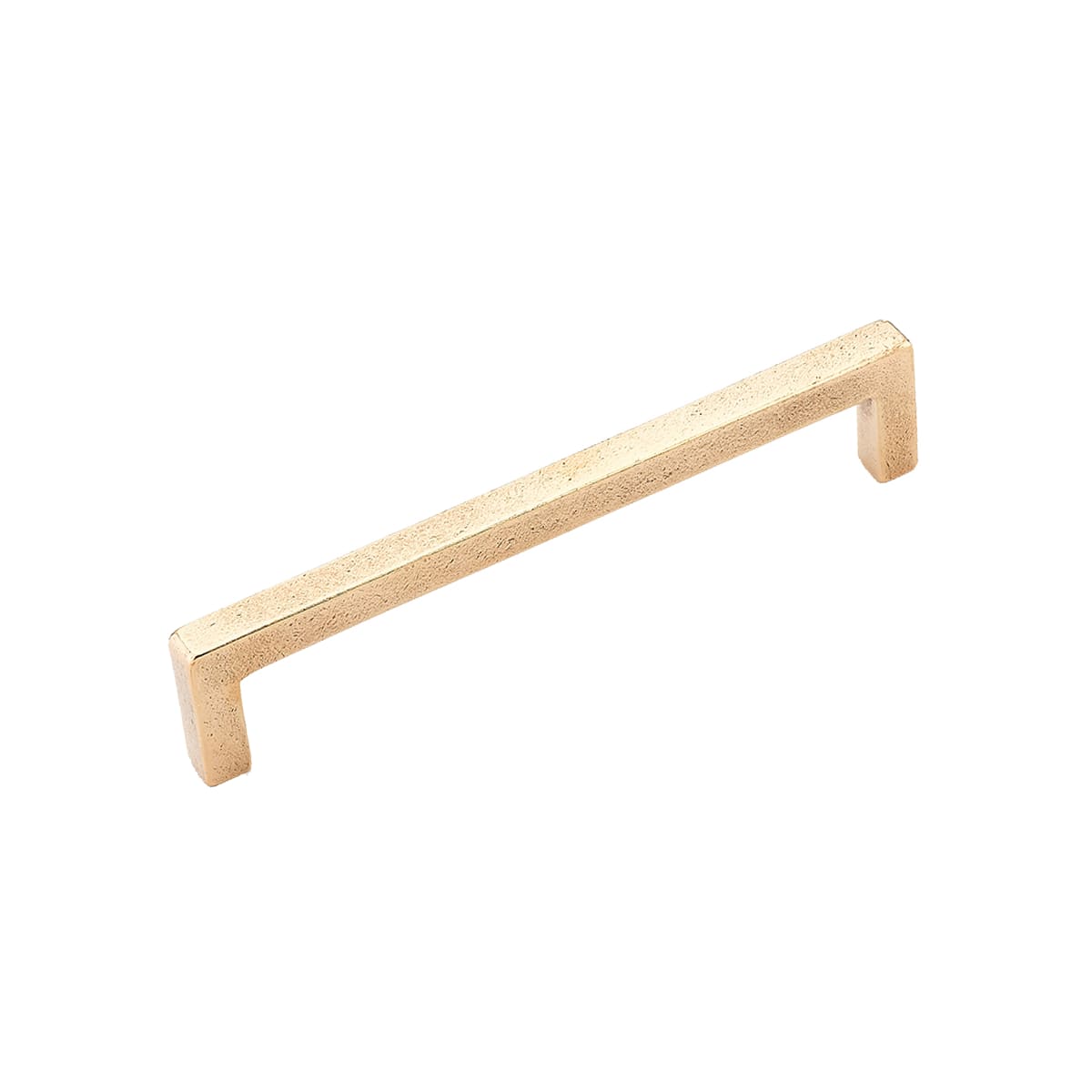Vinci 6" Luxury Rustic Modern Cast Bronze Cabinet Handle Pull - Made in Italy