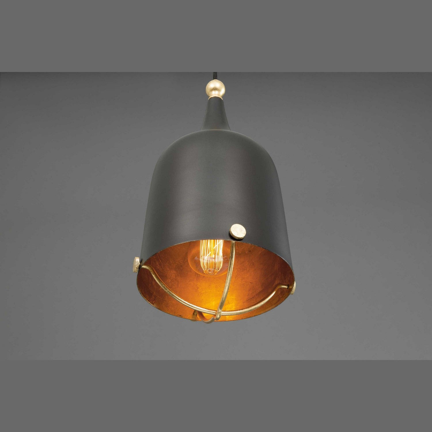 Progress Lighting - P500033-031 - One Light Pendant - Era - Black