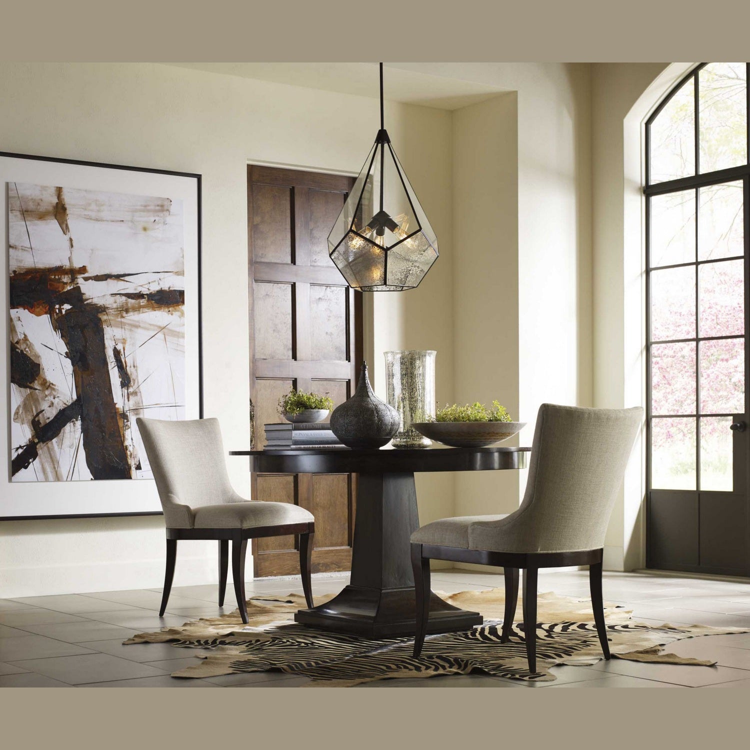 Progress Lighting - P5322-20 - Three Light Pendant - Cinq - Antique Bronze