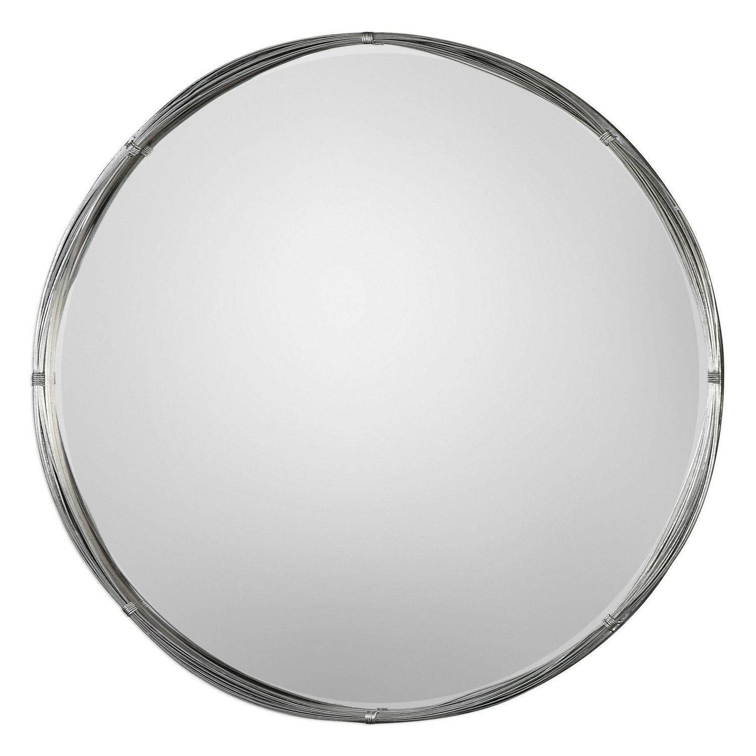 Uttermost - 09225 - Mirror - Ohmer - Antiqued Metallic Silver Leaf