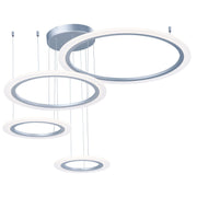 ET2 - E22662-11MS - LED Pendant - Saturn II LED - Matte Silver
