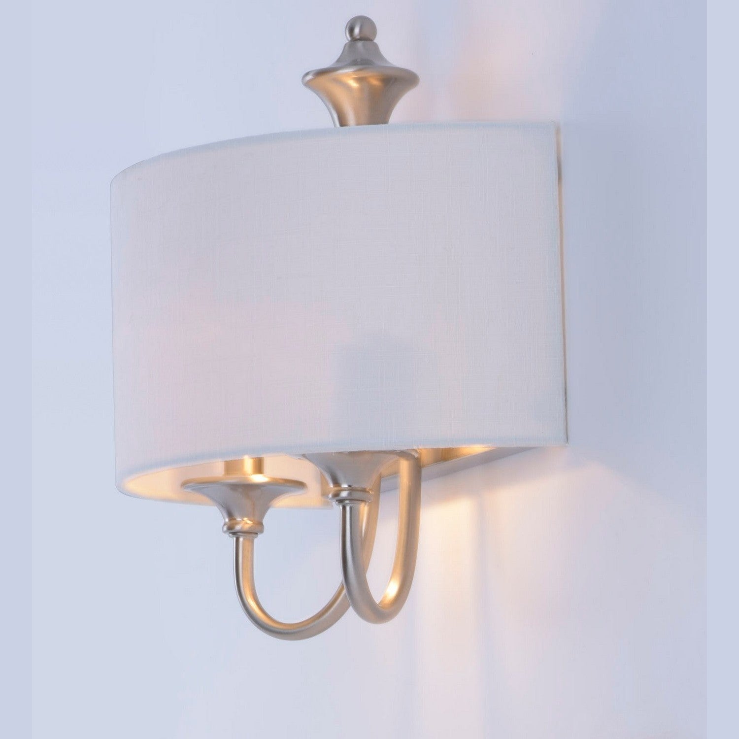 Maxim - 10012WLSN - One Light Wall Sconce - Bongo - Satin Nickel
