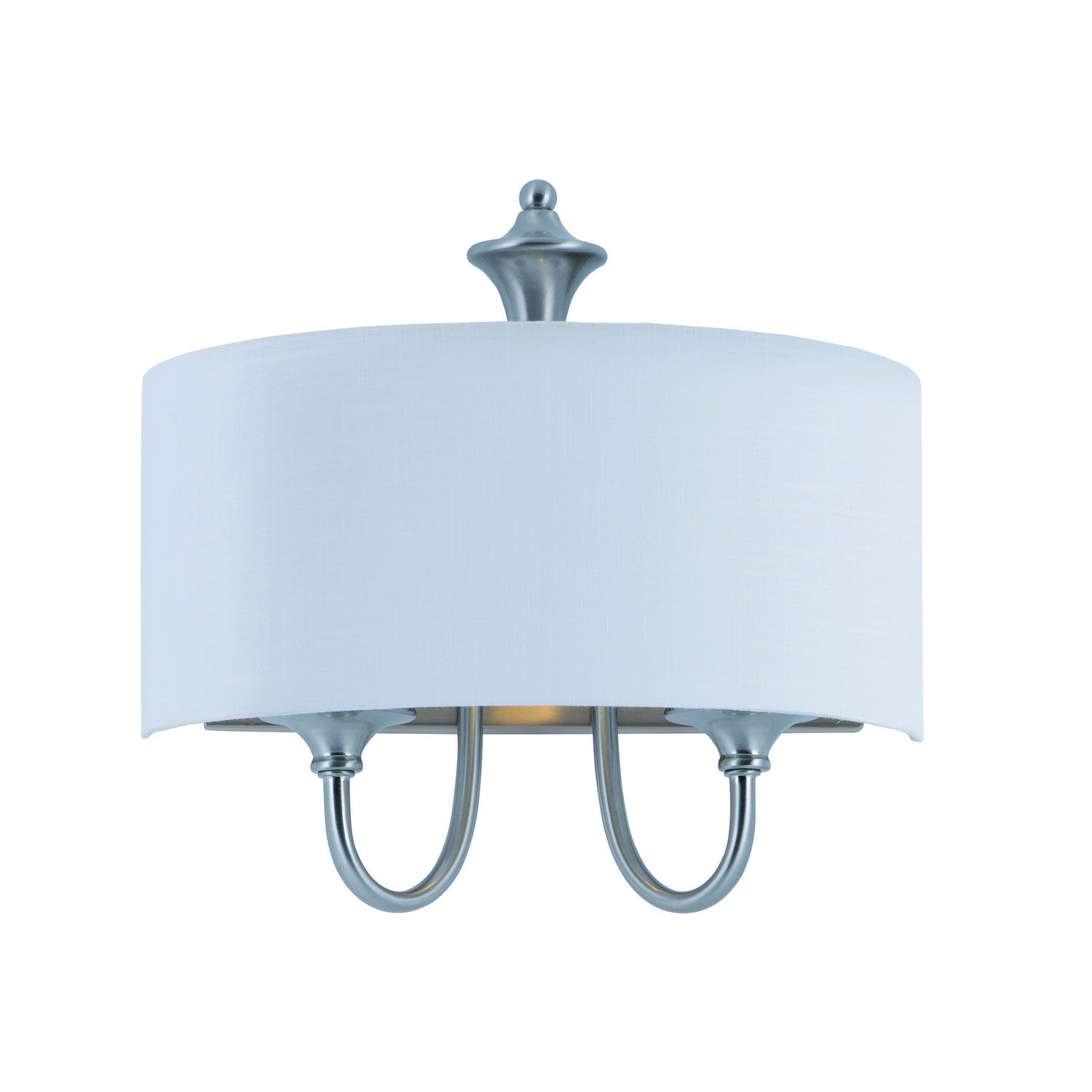 Maxim - 10012WLSN - One Light Wall Sconce - Bongo - Satin Nickel