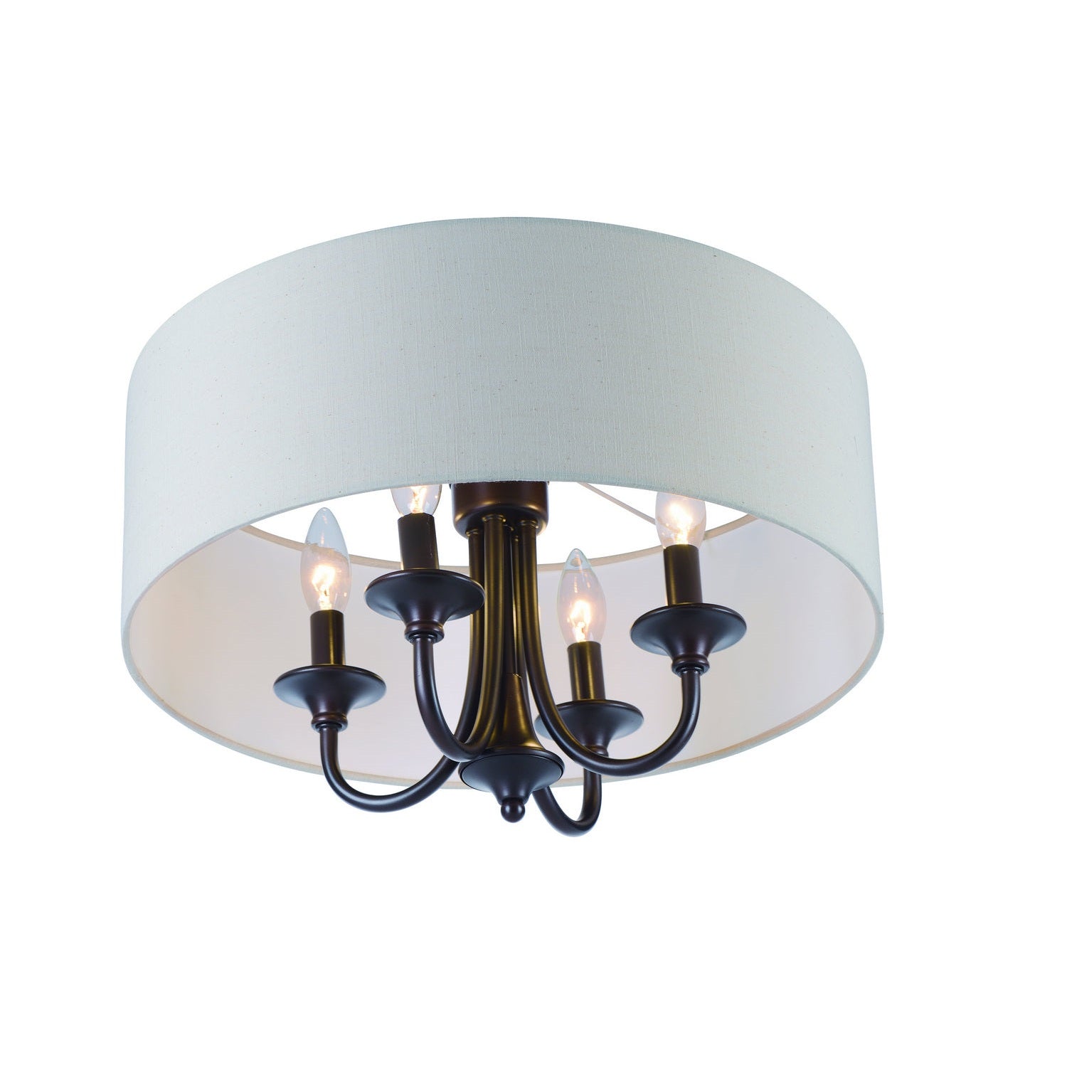 Maxim - 10013OMOI - Four Light Semi-Flush Mount/Pendant - Bongo - Oil Rubbed Bronze