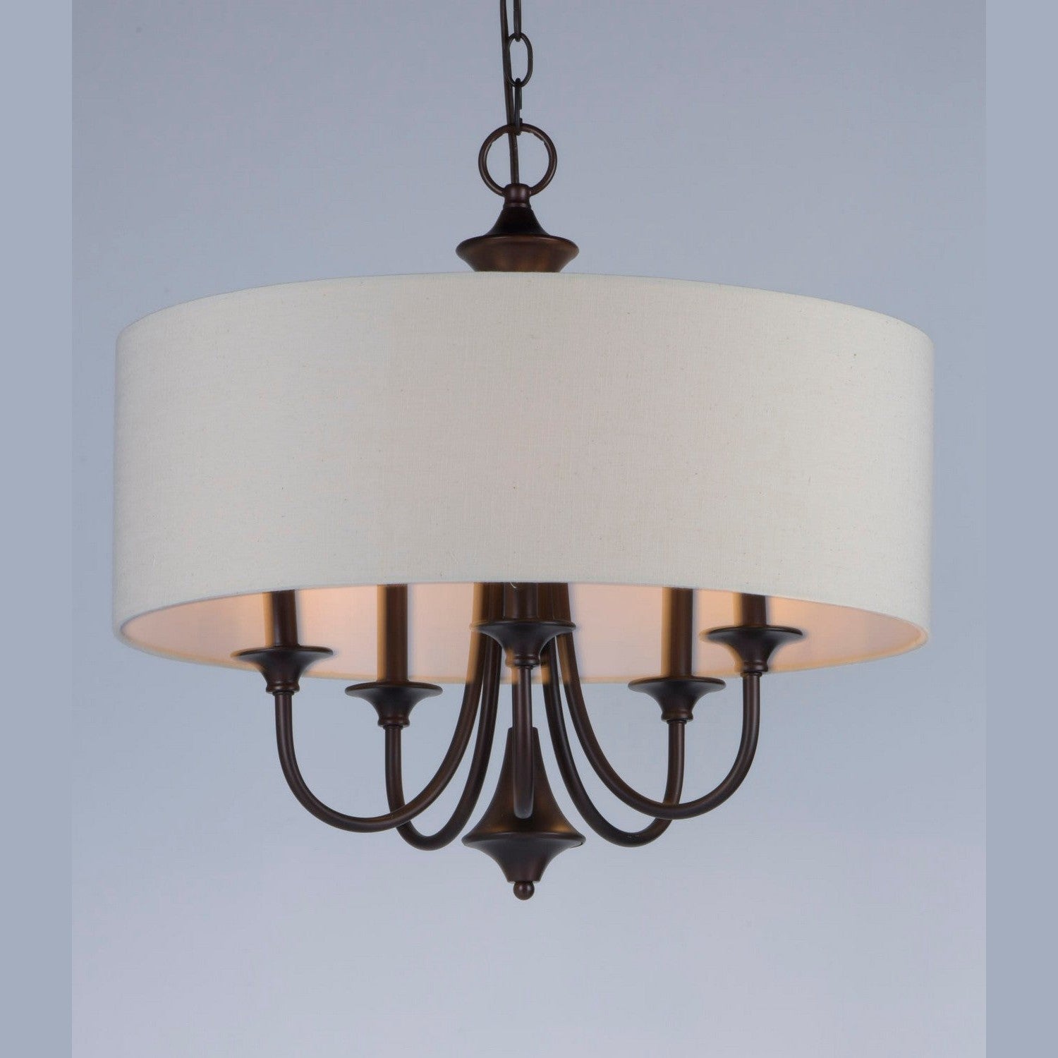 Maxim - 10015OMOI - Five Light Pendant - Bongo - Oil Rubbed Bronze