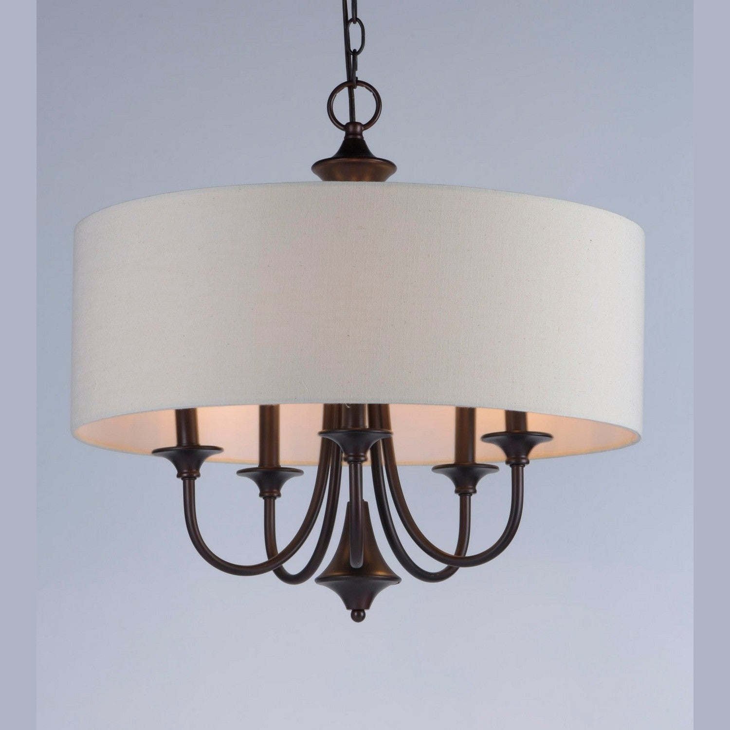 Maxim - 10015OMOI - Five Light Pendant - Bongo - Oil Rubbed Bronze