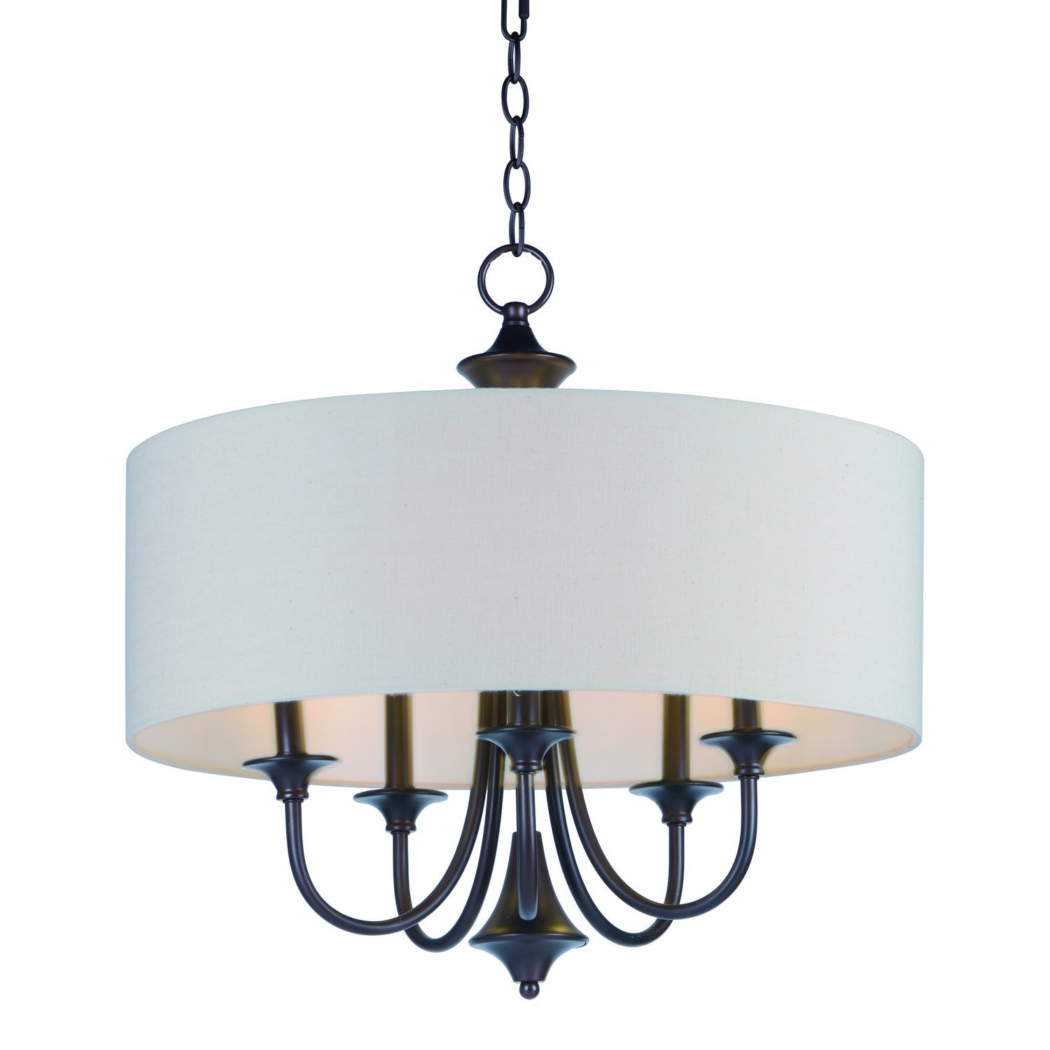 Maxim - 10015OMOI - Five Light Pendant - Bongo - Oil Rubbed Bronze