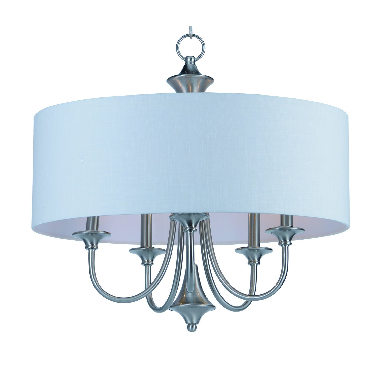 Maxim - 10015WLSN - Five Light Pendant - Bongo - Satin Nickel