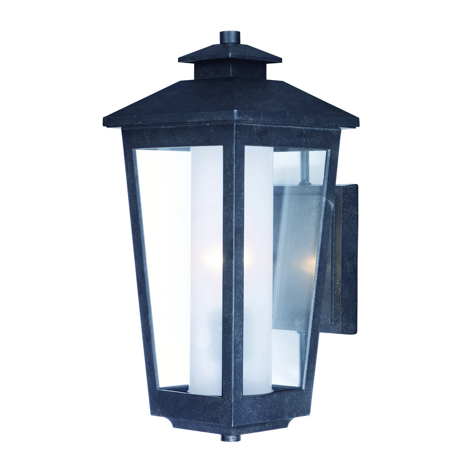 Maxim - 2142CLFTAT - One Light Outdoor Wall Lantern - Aberdeen - Artesian Bronze