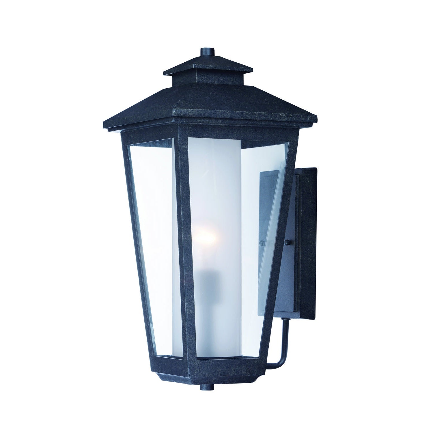 Maxim - 2144CLFTAT - One Light Outdoor Wall Lantern - Aberdeen - Artesian Bronze