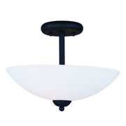Maxim - 21653SWTXB - Two Light Semi-Flush Mount - Taylor - Textured Black