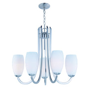 Maxim - 21655SWSN - Five Light Chandelier - Taylor - Satin Nickel