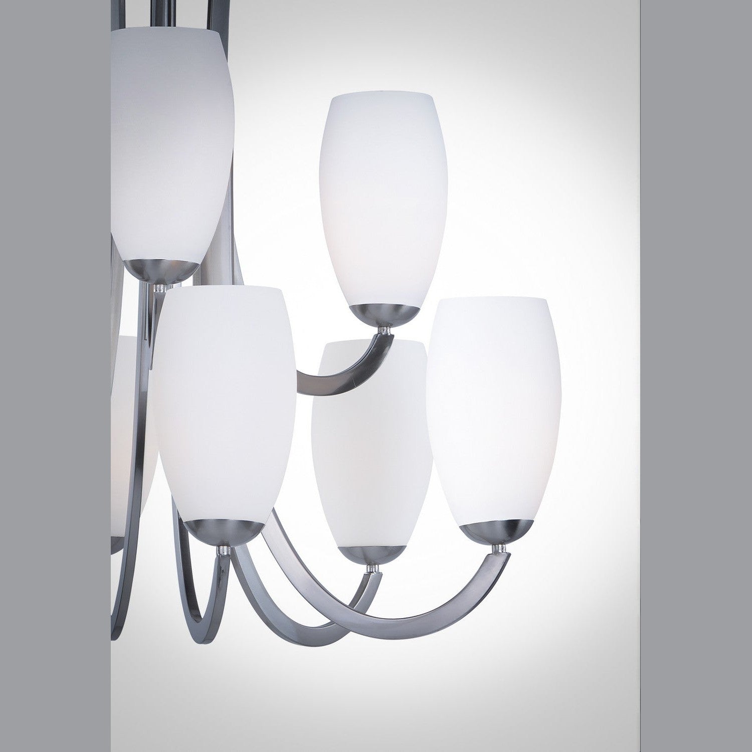 Maxim - 21657SWSN - Nine Light Chandelier - Taylor - Satin Nickel