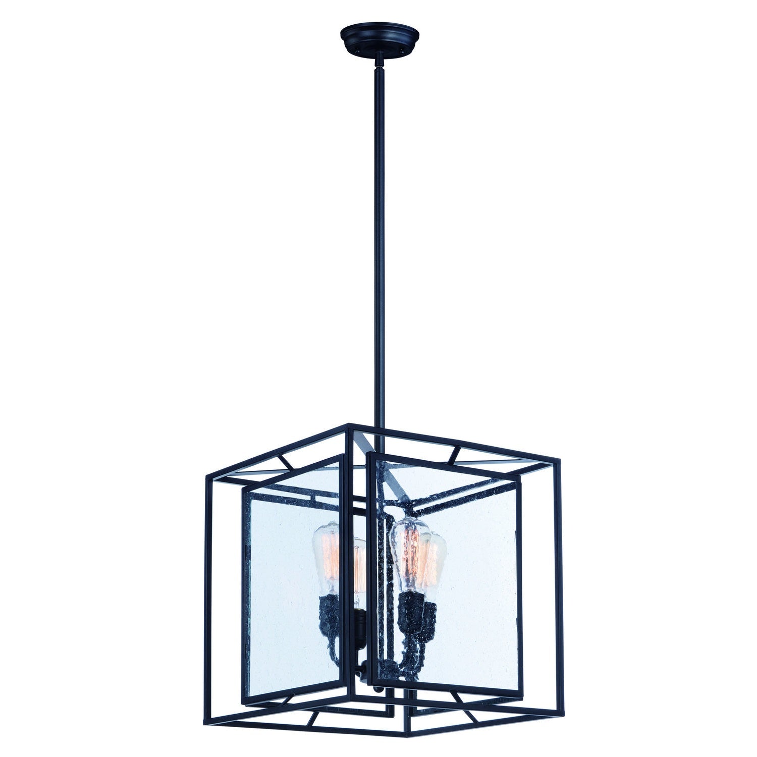 Maxim - 21675CDBK - Four Light Pendant - Era - Black