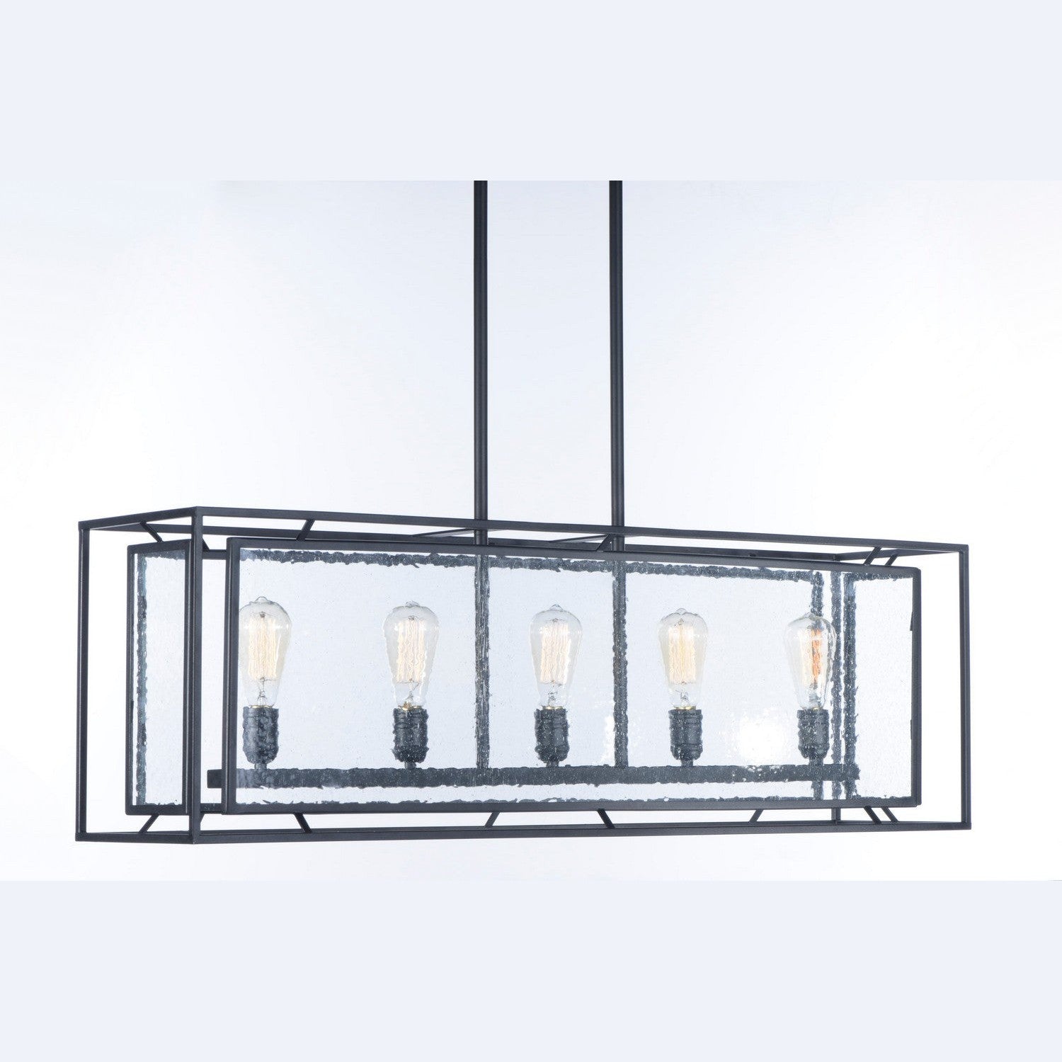 Maxim - 21677CDBK - Five Light Chandelier - Era - Black
