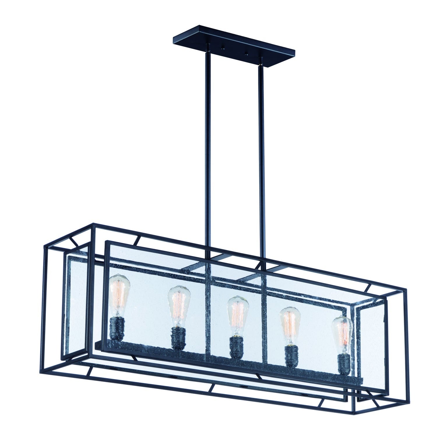 Maxim - 21677CDBK - Five Light Chandelier - Era - Black