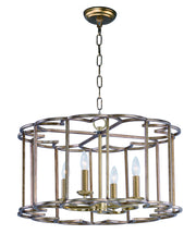 Maxim - 24736BZF - Four Light Chandelier - Helix - Bronze Fusion
