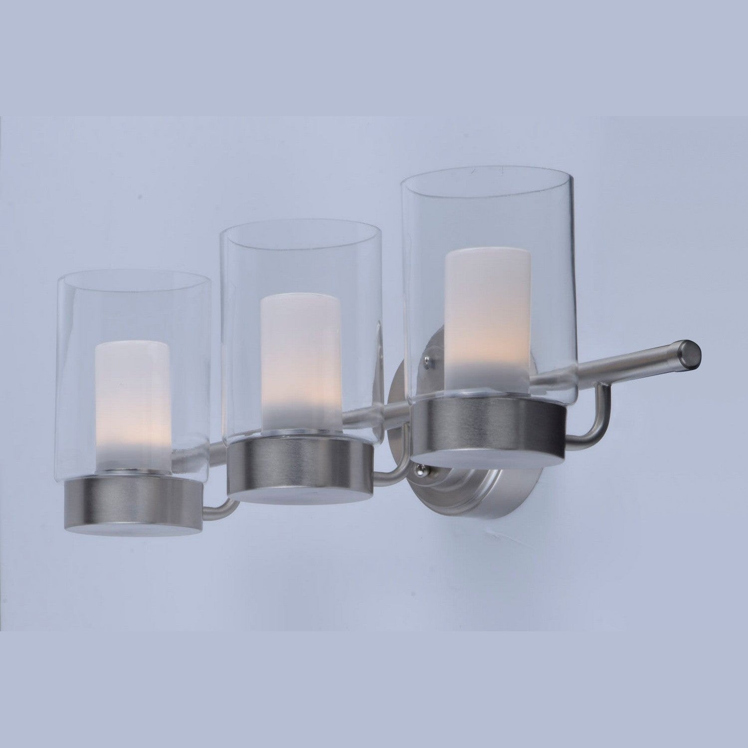 Maxim - 30263CLFTSN - LED Bath Vanity - Mod - Satin Nickel