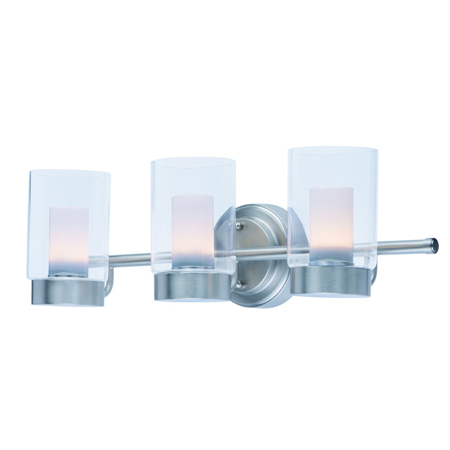 Maxim - 30263CLFTSN - LED Bath Vanity - Mod - Satin Nickel