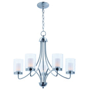 Maxim - 30265CLFTSN - LED Chandelier - Mod - Satin Nickel