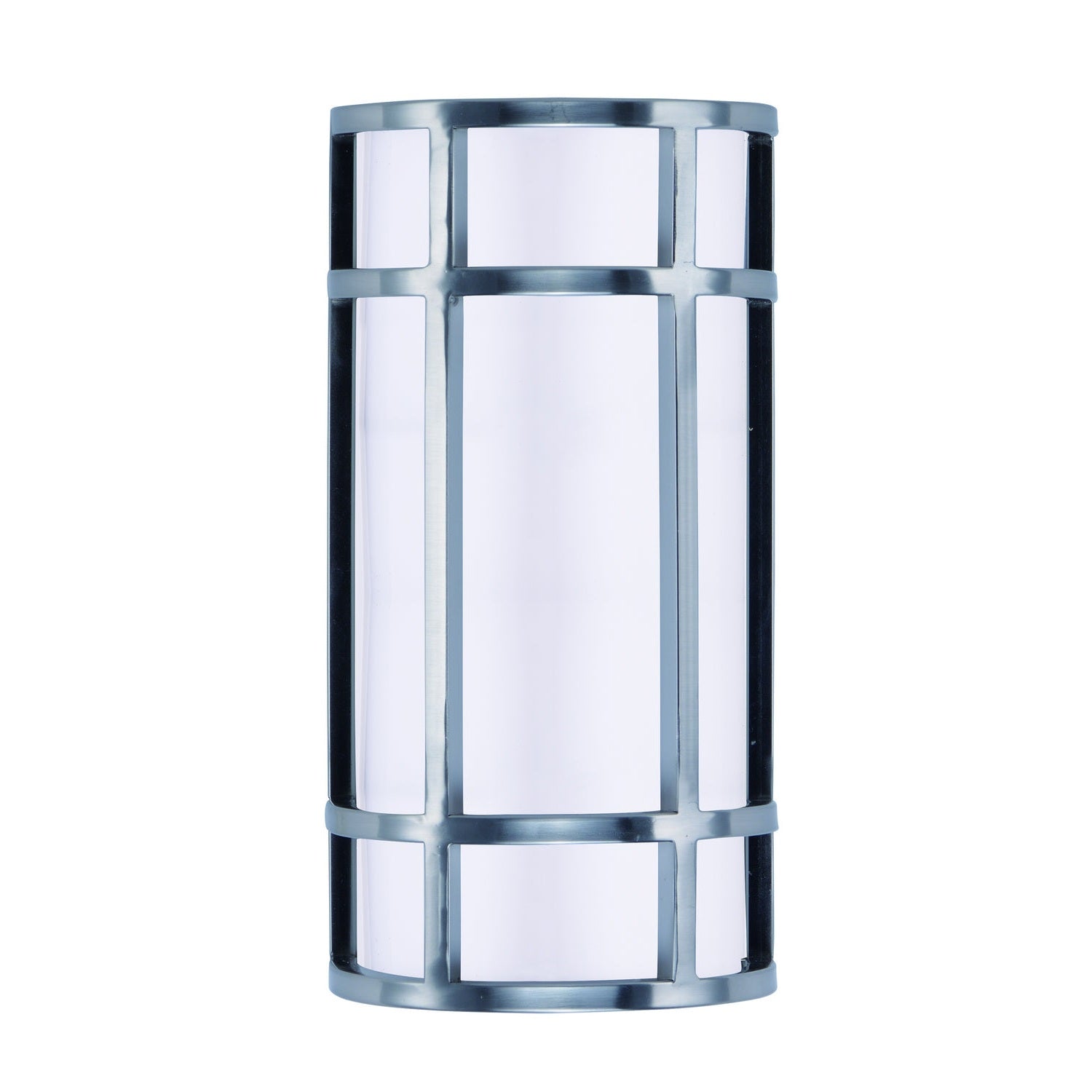 Maxim - 55571WTSN - LED Outdoor Wall Sconce - Moon Ray - Satin Nickel