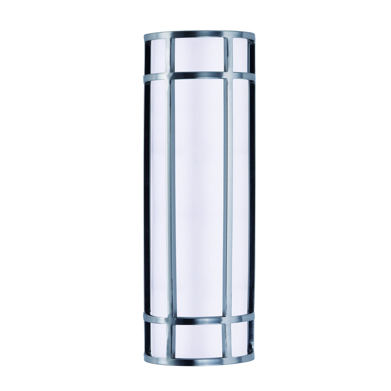 Maxim - 55573WTSN - LED Outdoor Wall Sconce - Moon Ray - Satin Nickel