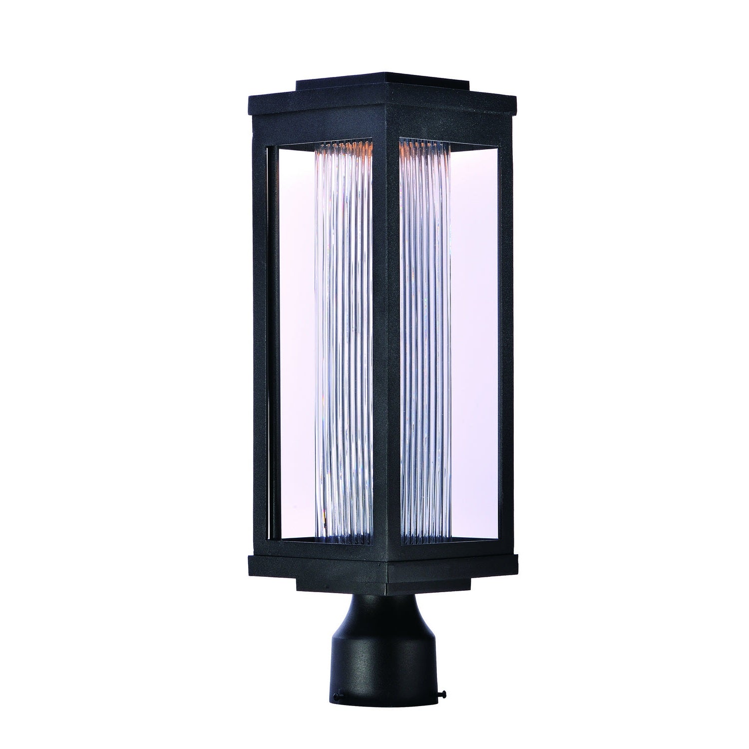Maxim - 55900CRBK - LED Outdoor Post/Pier Mount - Salon LED - Black