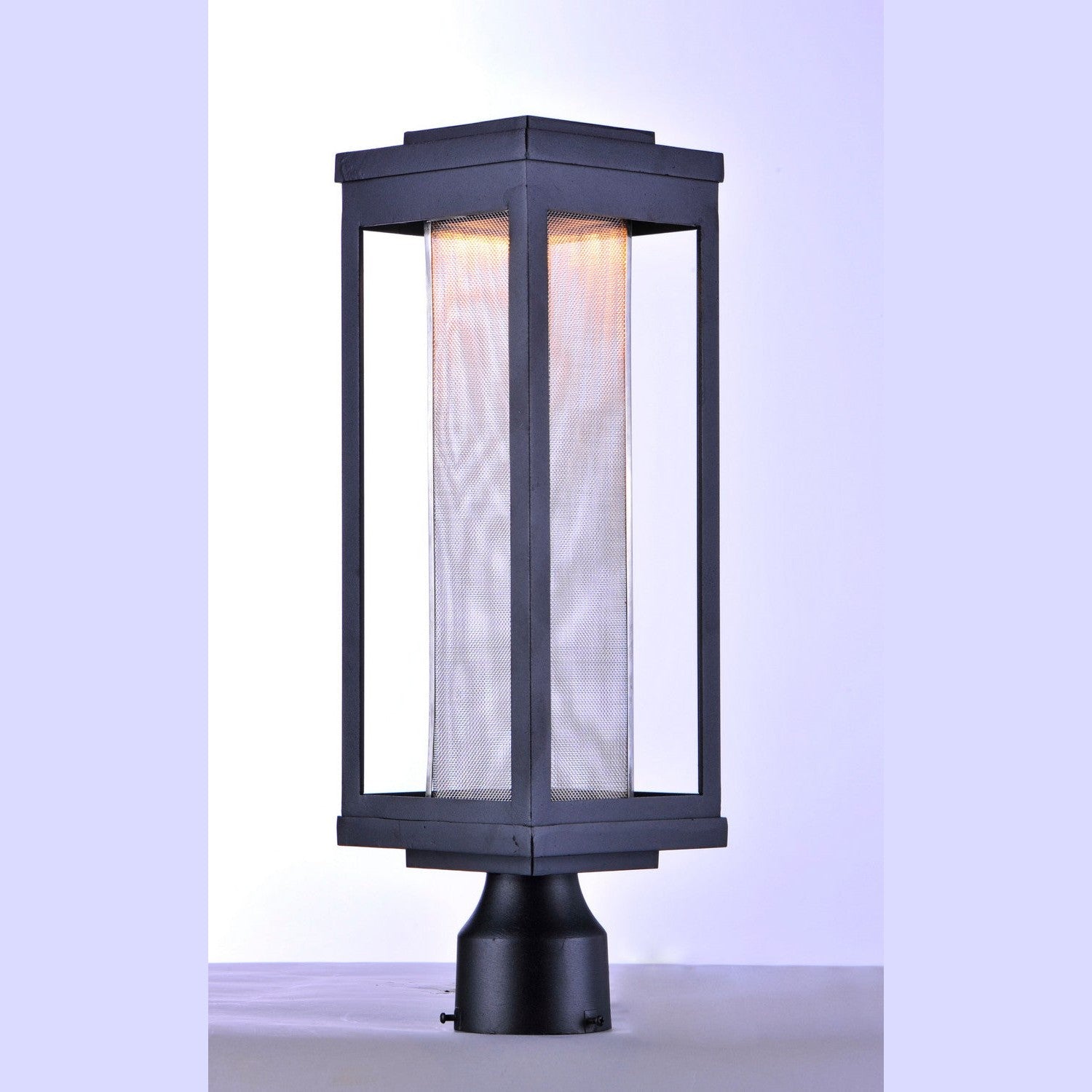Maxim - 55900MSCBK - LED Outdoor Post/Pier Mount - Salon LED - Black